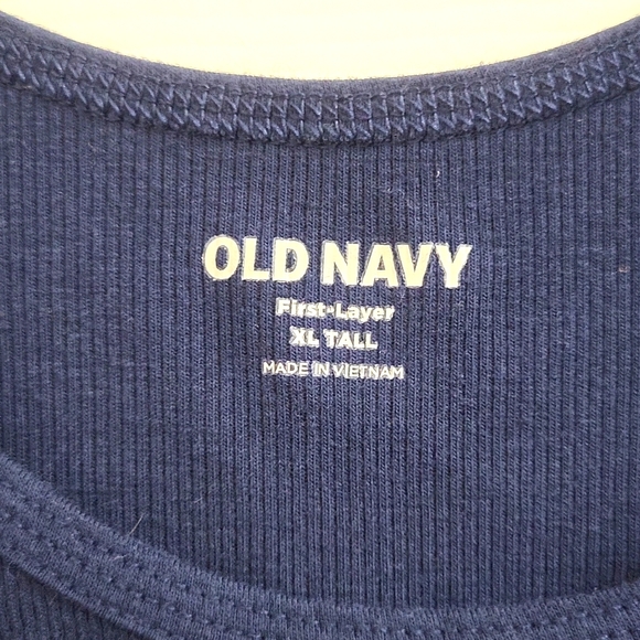 Old Navy First-Layer Tank Top, Lot of 3, size XL Tall, Navy color - Picture 4 of 5
